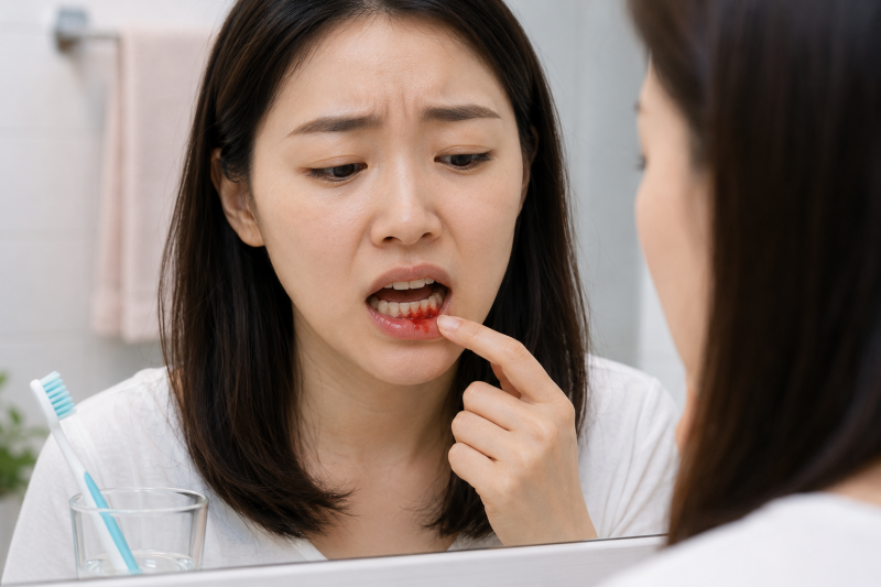 잇몸내려앉음 잇몸출혈 원인, 잇몸질환 관리법