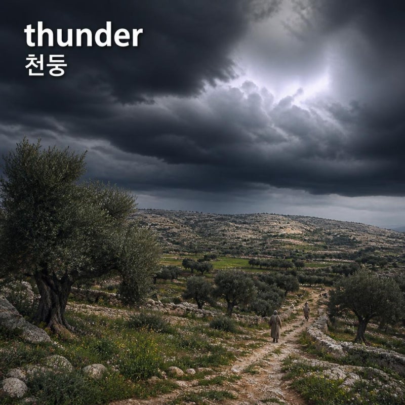 thunder 뜻 — 성경에서 ‘천둥’은 어떤 의미로 사용될까?