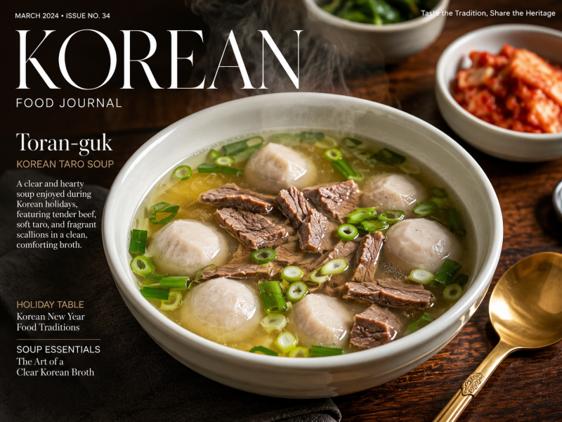 토란국 끓이는 법 | 아리지 않고 부드러운 어머니 추석 황금비율