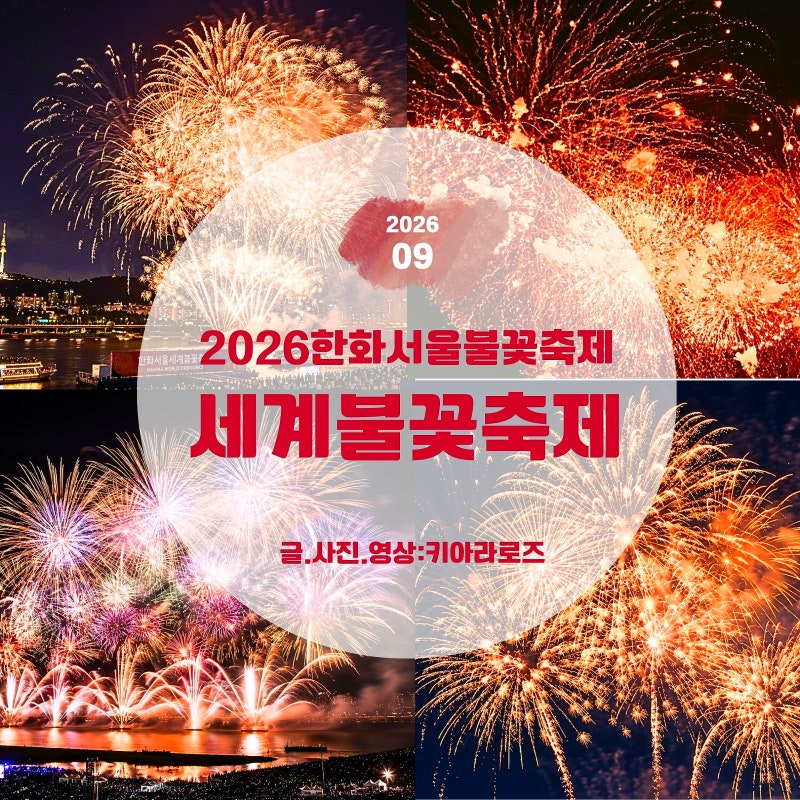 [2026 여의도 불꽃축제] 서울세계불꽃축제 명당 크루즈부터 준비물까지 총정리