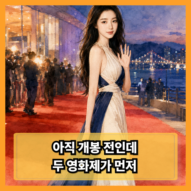 슈화 오래오래 행복하게, 첫 영화인데 개봉하기 전부터 두 영화제가 먼저 찾았다