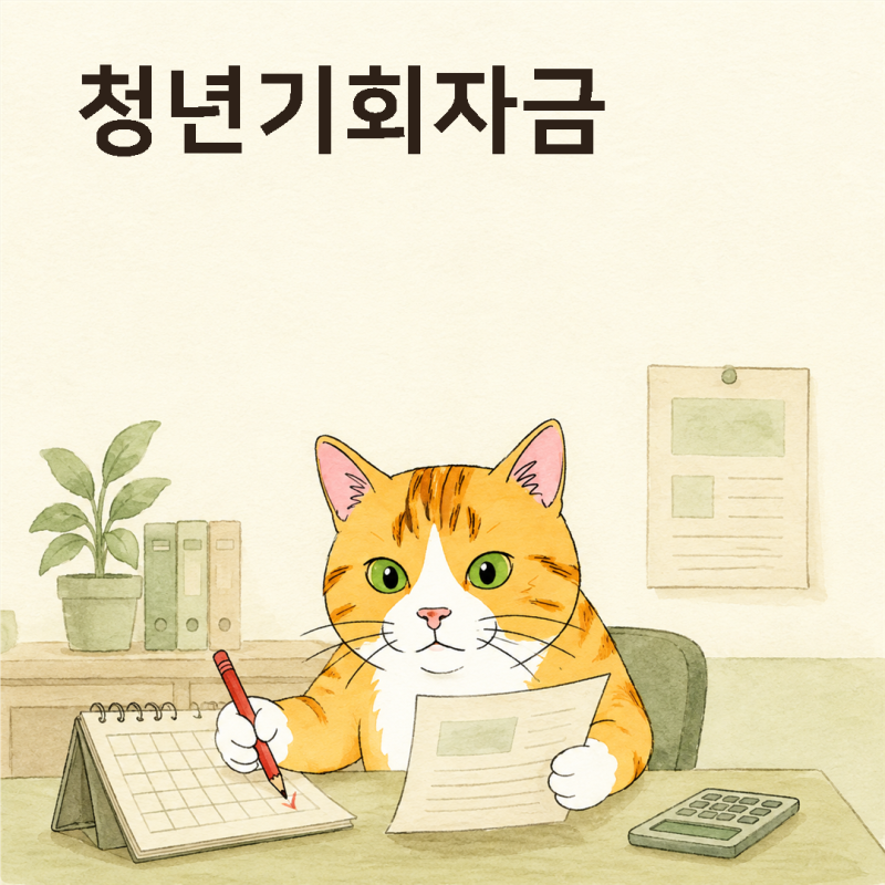 [청년기회자금] 미취업 청년 2천만원 무이자 대출·대상·신청 정리
