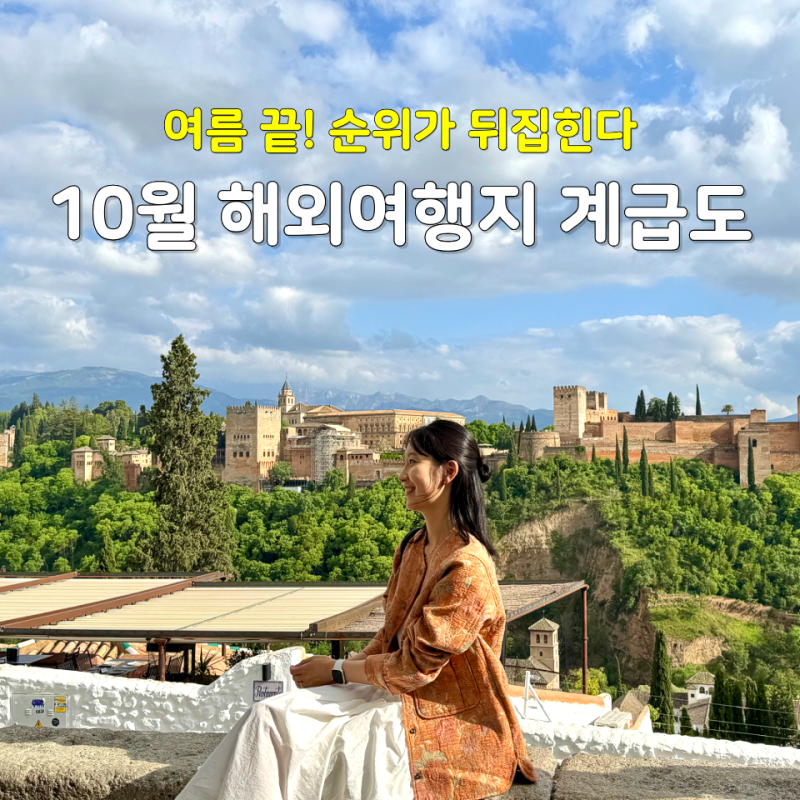 10월 해외여행지 추천 계급도｜여름 인기 여행지는 내려가고, 여기가 뜬다