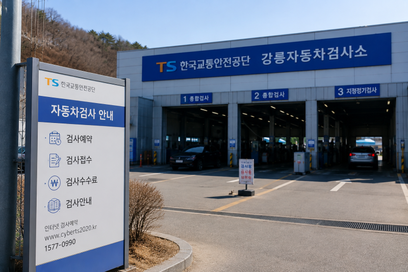 고양 자동차검사소 예약 위치 및 비용 준비물