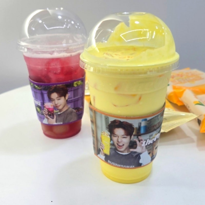 더벤티 박지훈 포카 윙깅 포도세트 & 윙옵 옥수수세트 먹어본 후기