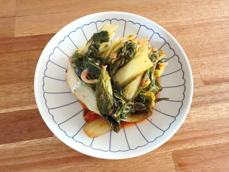 [오늘의 요리]여름철 시원한 얼갈이김치 담그는법/레시피