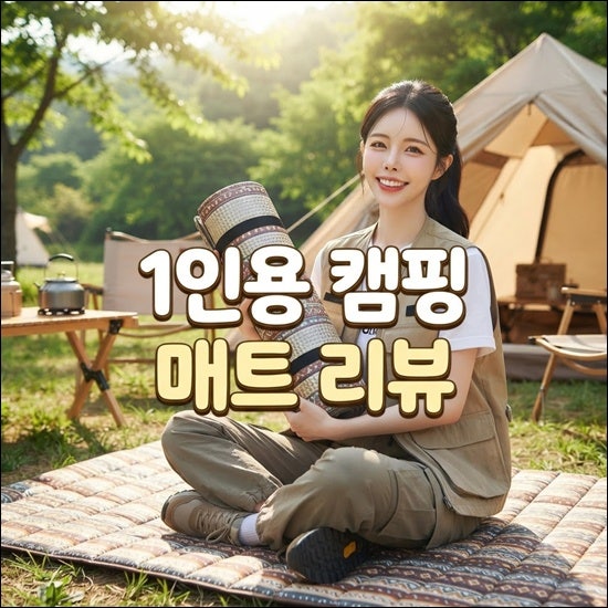 캠핑매트1인용 추천! 발포·에어·자충매트 비교하고 고르는 방법 (캠핑 초보를 위한 매트 고....