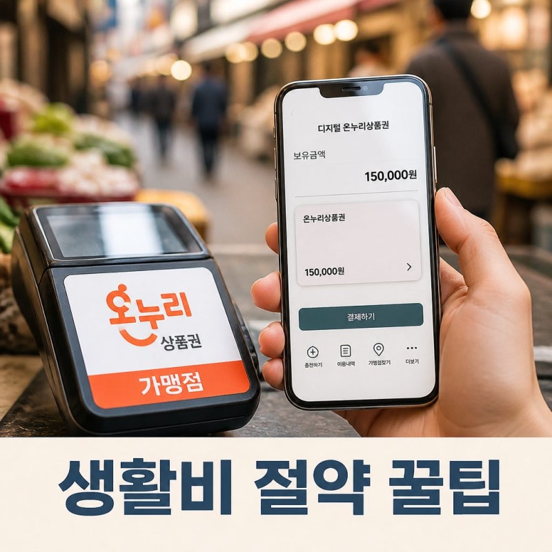 온누리상품권사용처 총정리 온라인 오프라인 혜택까지