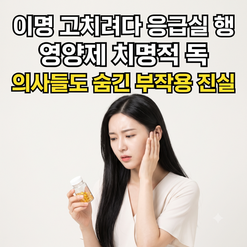 은행잎 추출물 징코빌로바 효능 및 이명 영양제 부작용 총정리