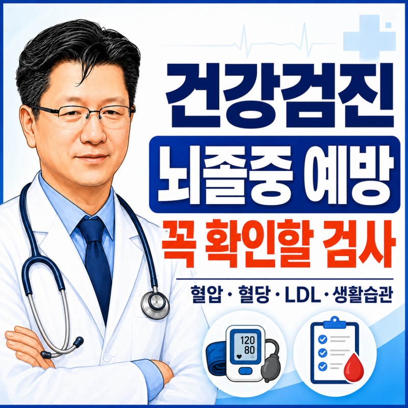 서울대 이승훈 교수가 말하는 뇌졸중 예방과 혈관 건강 관리법