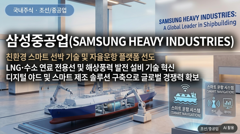 삼성중공업 주가 전망과 목표주가, 2026년 실적까지 완벽 정리