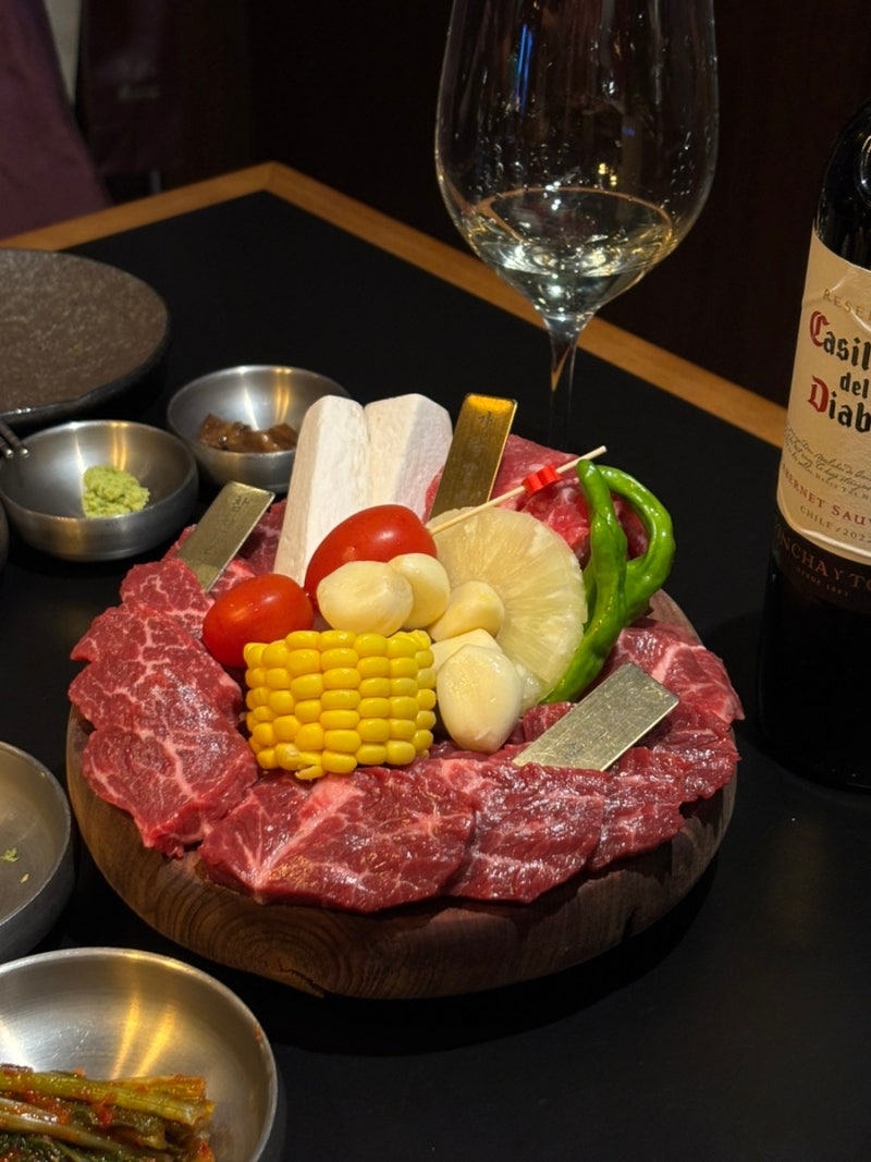 양재천 맛집 우상화로구이 강남 매봉역점, 분위기 좋은 콜키지프리 소고기집