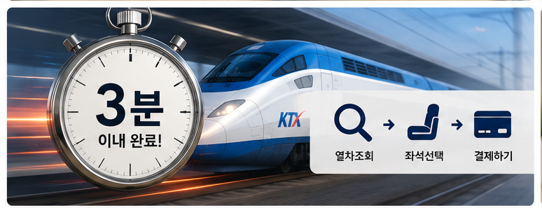 2026 추석 KTX 예매 방법｜성공 확률 높이는 준비·예매 팁 총정리