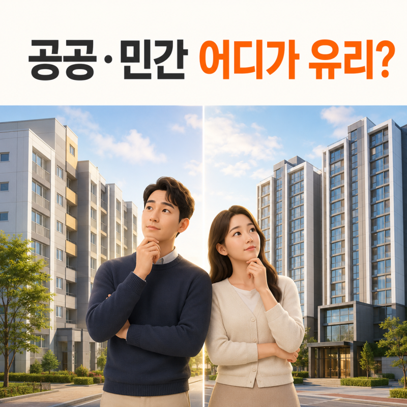 공공분양과 민간분양 차이, 무주택자는 어디에 청약해야 유리할까?