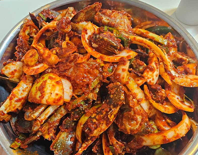 오늘 맛집은 우리집, 양념게장보다 맛있는 급냉꽃게 꽃게무침레시피