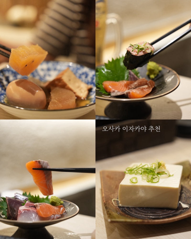 오사카 이자카야 맛집 오뎅바 사카나야 메노지 후기