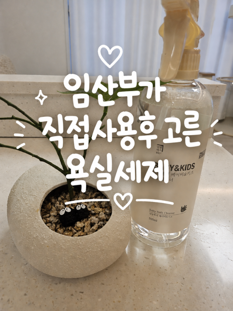 직접 사용하고 고른 임산부욕실청소세제,아기욕조청소세제
