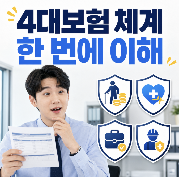 2026년 4대보험 체계 총정리, 월급에서 무엇이 왜 빠질까?