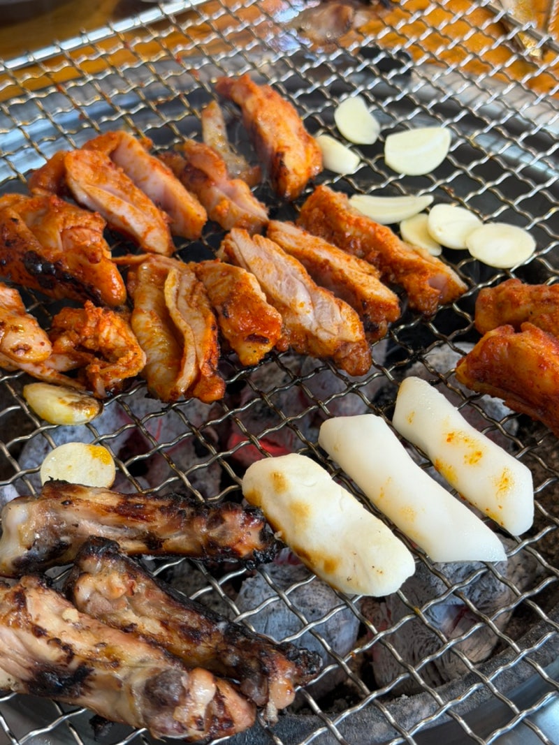 부천 소사동 숯불닭갈비 맛집 춘천 중앙로 숯불 닭갈비