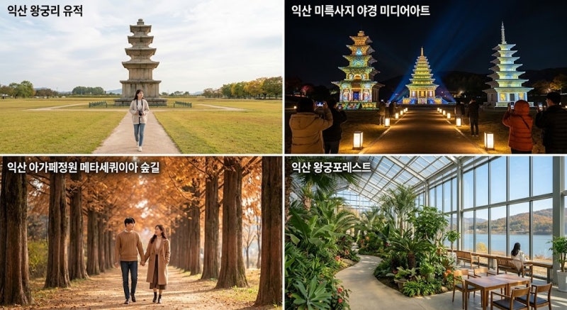 백제 유적부터 미디어아트까지! 익산 미륵사지 1박 2일 가을 여행 코스