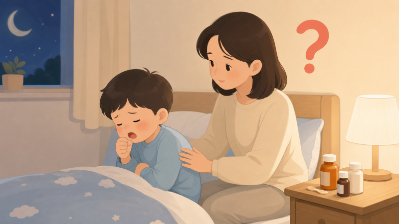 아이 기침·가래, 약보다 먼저 알아야 할 것 — 약사가 정리한 어린이 기침 대처법