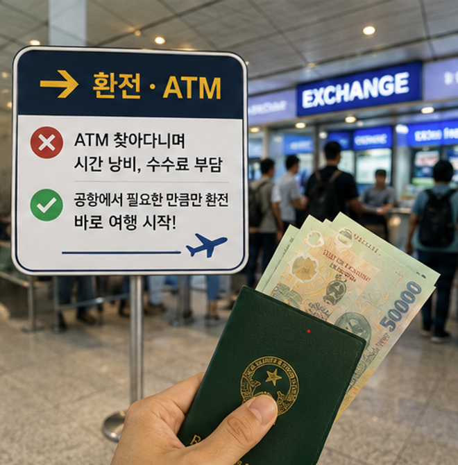 베트남 나트랑 환전 토스 GLN QR결제·ATM 출금방법｜5인 가족 실제 경비