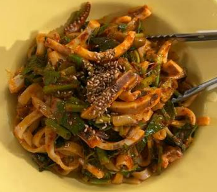 집밥 백선생3 오징어 비빔 칼국수 레시피｜한 번 맛보면 자꾸 생각나는 매콤한 별미, 이렇게 ....