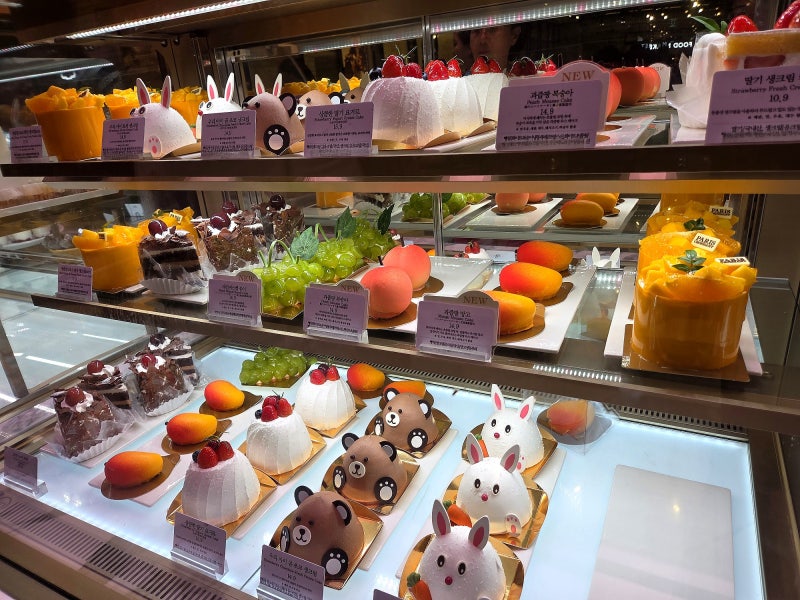 신세계백화점 본점 디저트 맛집 파리크라상에서 선물세트 구입