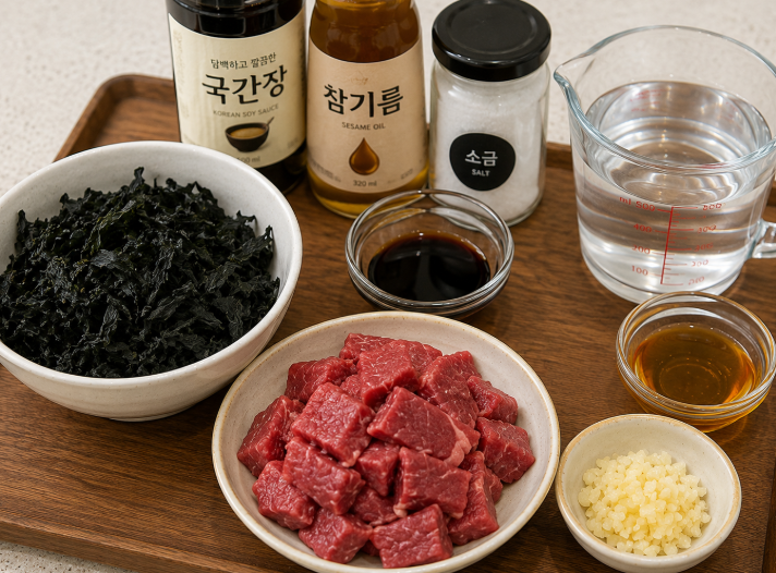 소고기 미역국 끓이는 법｜미역 불리는 시간과 맛있게 끓이는 방법