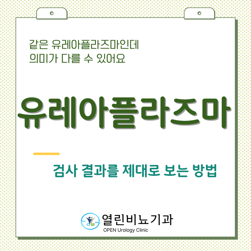유레아플라즈마(Ureaplasma) 유레아리티쿰과 파붐(Ureaplasma parvum), 이름은 비슷한데 같은 균인 가....