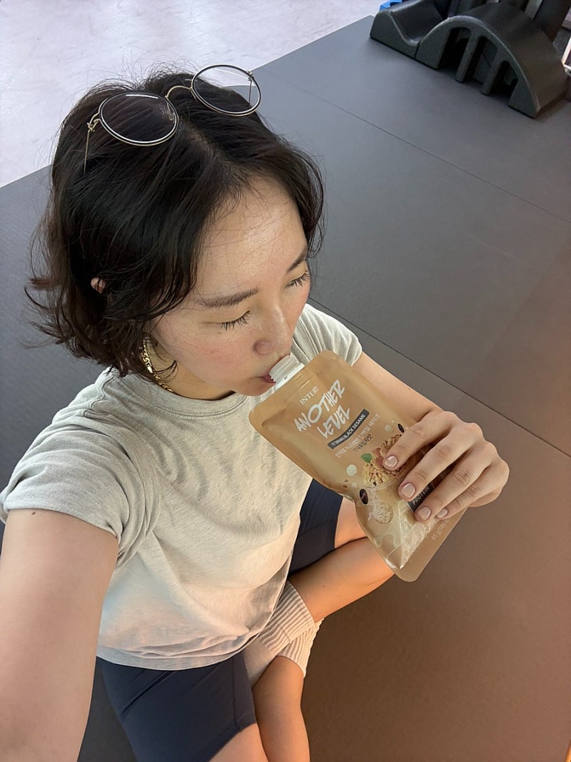 인테로 어나더레벨 단백질쉐이크파우치 식사대용 추천!