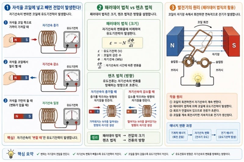 패러데이 전자기 유도법칙