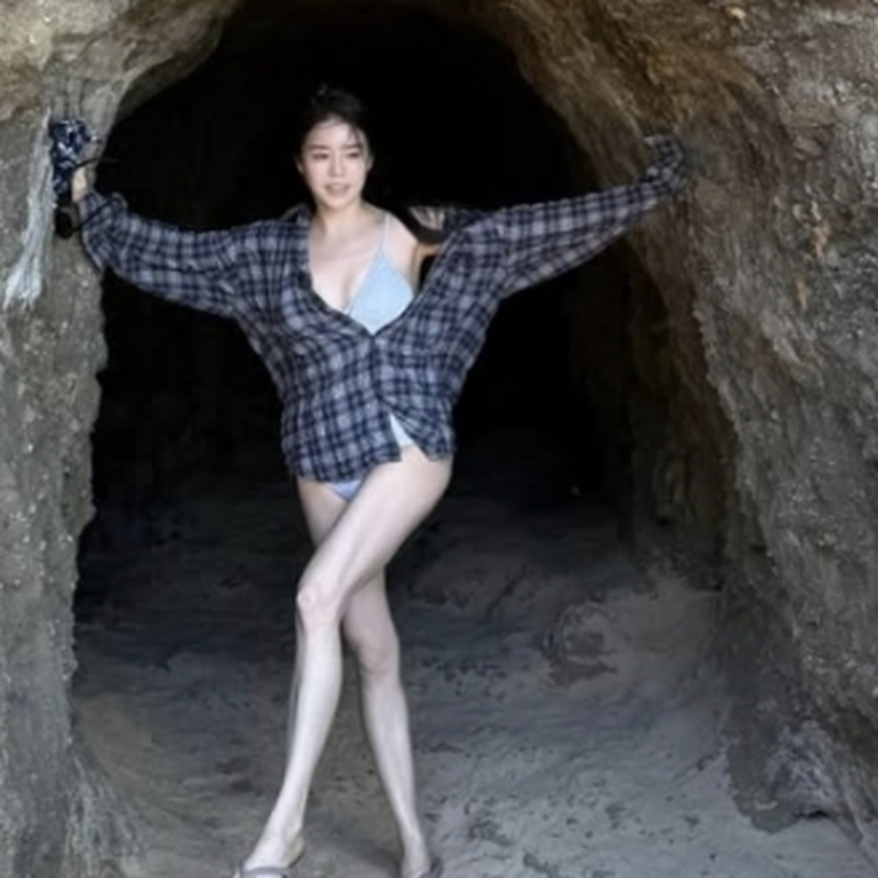 "7kg 뺐다"…조혜정, 하의실종 각선미 근황
