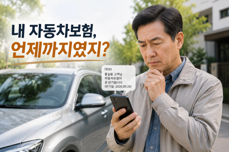 자동차보험 만기일 깜빡했다간? 운전자라면 지금 확인해야 할 것