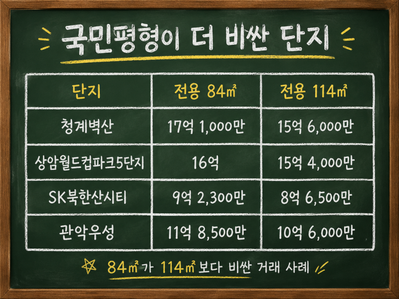 84㎡가 114㎡보다 비싸진 이유, 집값은 이제 대출 한도가 정합니다(ft. 전월세 물량 부족과 규....
