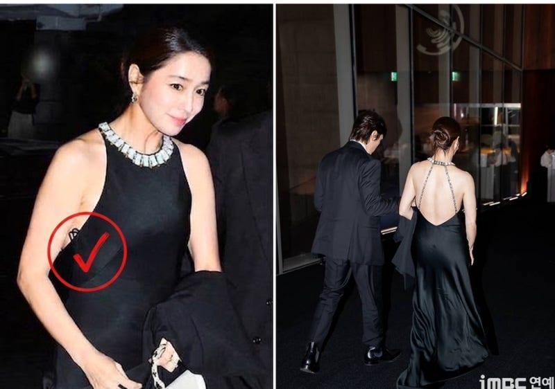 애매한 남편 사진서 잘라낸 이민정 끈 노출에도 태연..이병헌 의문의 1패