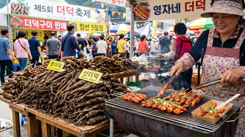 횡성더덕축제 2026 총정리｜날짜·가격표·가수 라인업 한번에 (9/11~13)