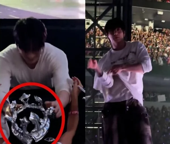 BTS 정국 생일에 울려 퍼진 '감동'…휠체어 탄 아미에게 왕관 건넸다