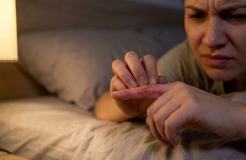 "단순 주부습진인 줄 알았는데…" 밤마다 미치도록 긁게 만드는 손가락 수포 가려움 원인