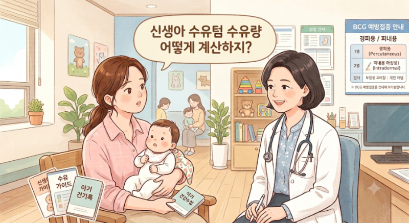 신생아 수유텀 몇 시간마다 먹일까? 생후 20일 30일 50일 수유량 가이드