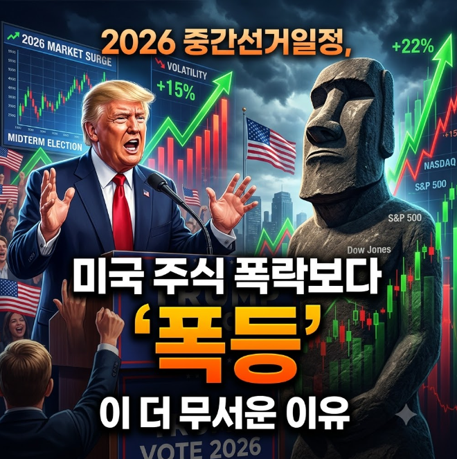 2026 미국 중간선거일정, 미국주식 폭락보다 ‘폭등’이 더 무서운 이유