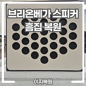 브리온베가 스피커 복원 빈티지 오디오의 가치를 되살리다.