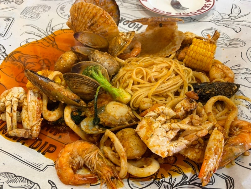 [인천 송도] 트리플스트리트 맛집! 미국 루이지애나식 보일링 씨푸드를 판매하는 ‘캡틴루이....