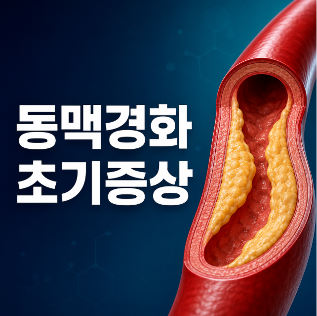동맥경화 초기증상은? 원인부터 검사·치료 방법까지 총정리