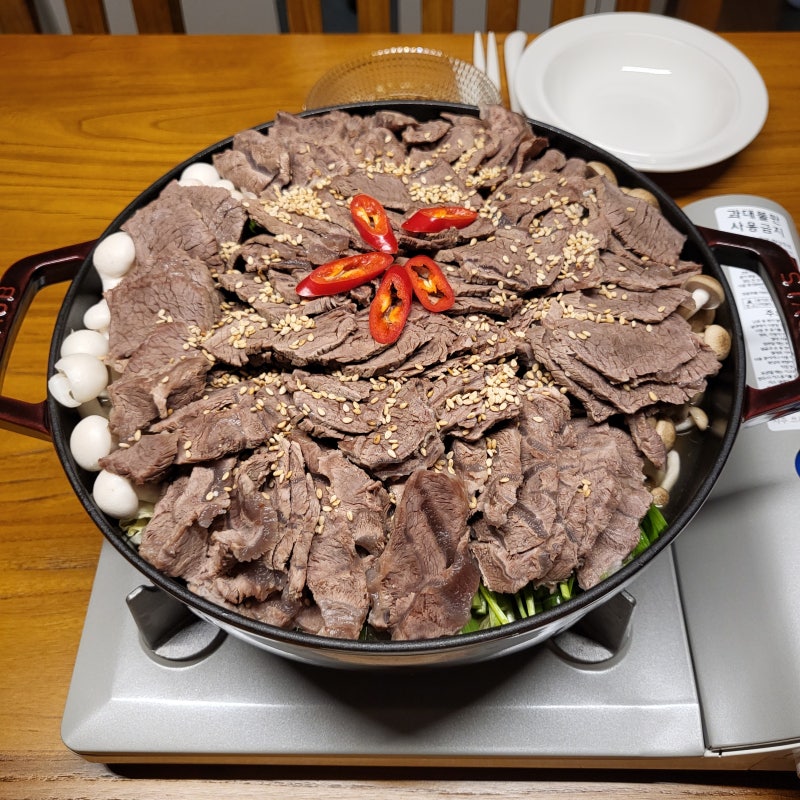 아롱사태 수육 만들기, 질기지 않게 삶는 시간은 이 정도