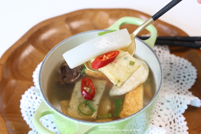 간단 어묵탕 레시피 오뎅탕 끓이는법 맑은 육수 팁