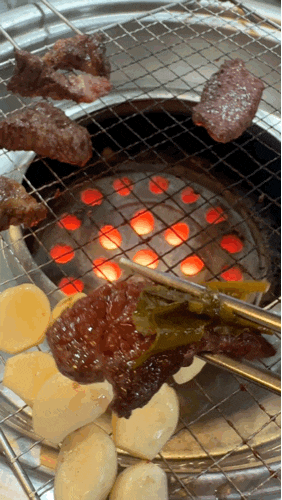 [태백 맛집] 태백한우골실비식당, 연탄불에 구워 더 맛있는 태백 한우 맛집