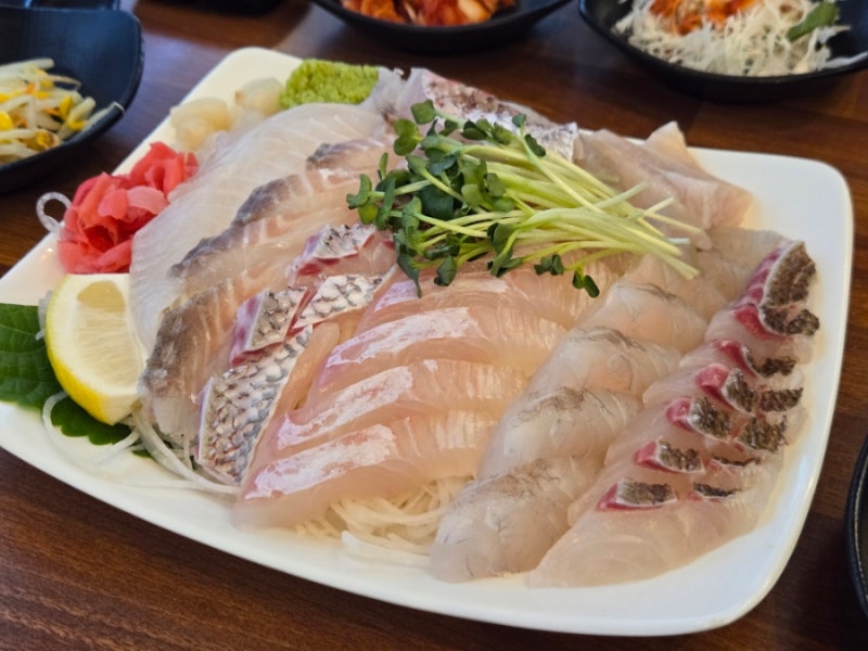가락시장 횟집 추천 광양수산 위치, 추천 메뉴, 배달 솔직 후기_가락시장 흰살 모듬회