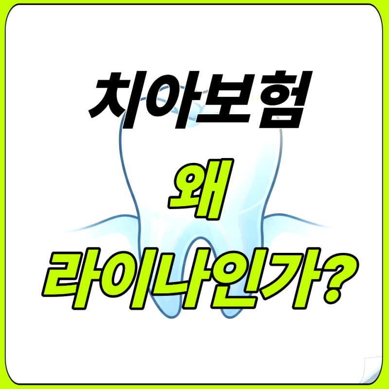 라이나생명 치아보험 유명한 이유와 가입 전 꼭 알아야 할 3가지