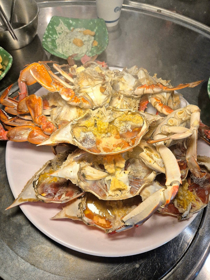 대구 달서구 꽃게 맛집 장기동 먹자골목 해산물 꽃게찜 용산역 술집